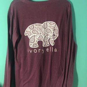 Ivory Ella long sleeve shirt